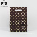 Bolsas de papel marrón por encargo con impresión de puntos